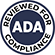 The Flying Pig Bookstore has been reviewed for ADA Compliance